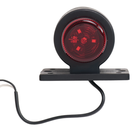Cantonal Feu de gabarit LED rouge/blanc 40x90x75 mm