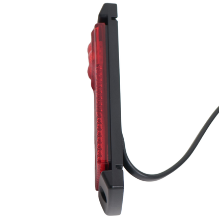 Cantonal Feu de gabarit rouge LED 12/24V 130x32 mm