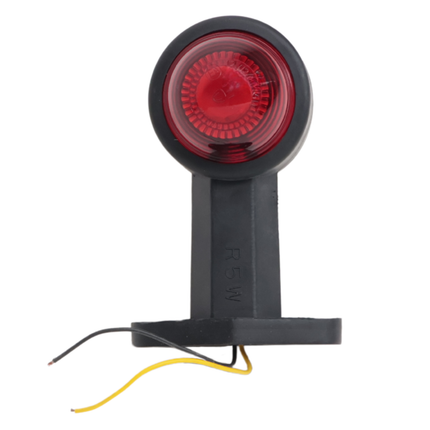 Cantonal Feu de gabarit rouge/blanc 120 mm droit