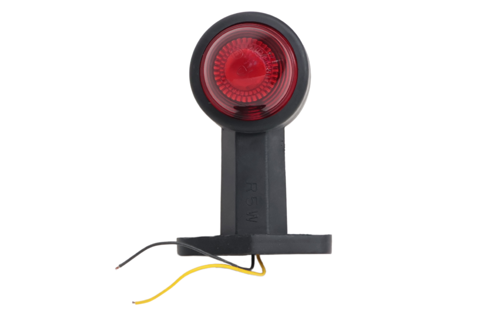 Cantonal Feu de gabarit rouge/blanc 120 mm droit