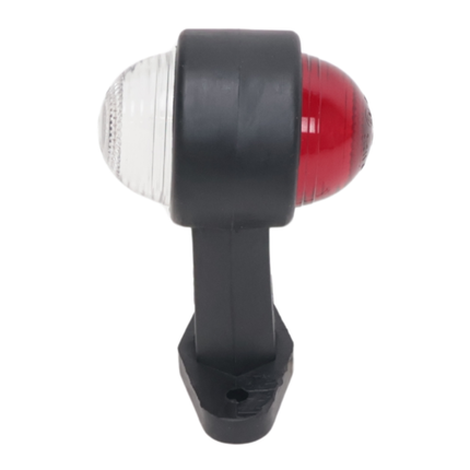 Cantonal Feu de gabarit rouge/blanc 120 mm droit