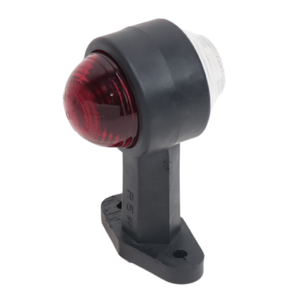 Cantonal Feu de gabarit rouge/blanc 120 mm droit