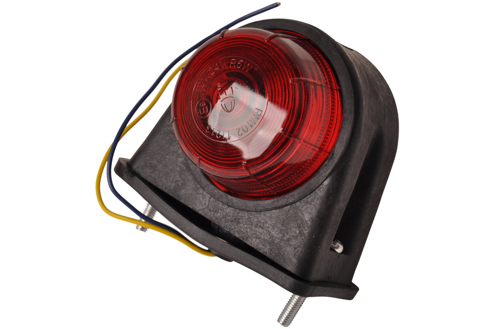 Cantonal Feu de gabarit rouge/blanc 87x70x85 mm