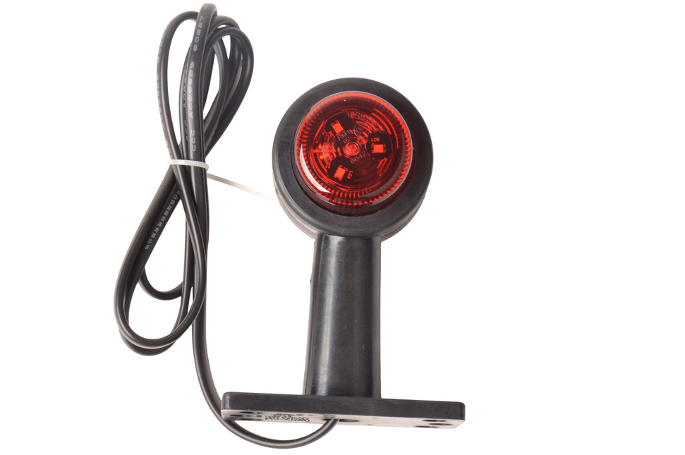 Cantonal Feu de gabarit rouge/blanc LED 12-24v