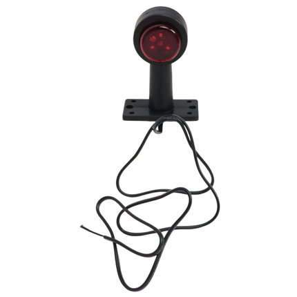 Cantonal Feu de gabarit rouge/blanc LED 12-24v