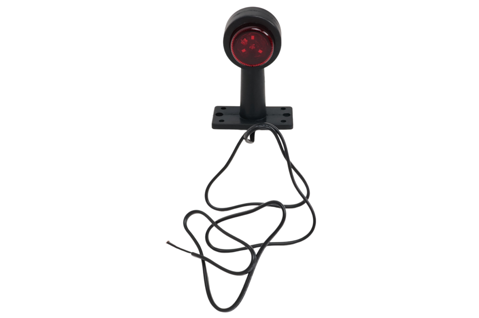 Cantonal Feu de gabarit rouge/blanc LED 12-24v