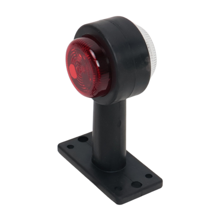 Cantonal Feu de gabarit rouge/blanc LED 12-24v
