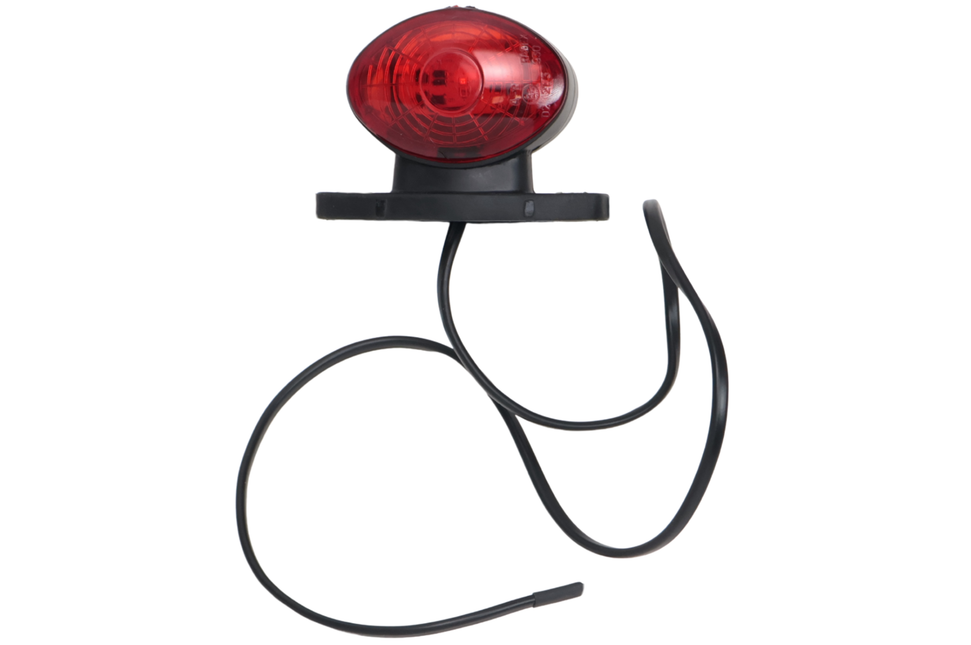 Cantonal Feu de gabarit semi-circulaire LED gauche/droite 12 Volt