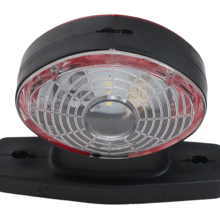Cantonal Feu de gabarit semi-circulaire LED gauche/droite 12 Volt