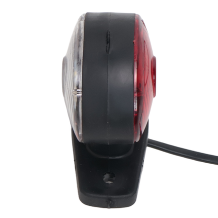 Cantonal Feu de gabarit semi-circulaire LED gauche/droite 12 Volt