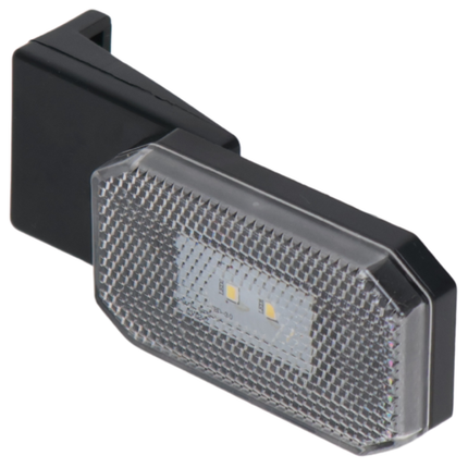 Cantonal Feu de position latéral blanc - G/D - 12-24V - montage inclus - blanc