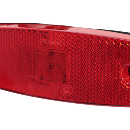 Cantonal Feu de position latéral LED - 110x43 mm - rouge - raccordement par câble libre