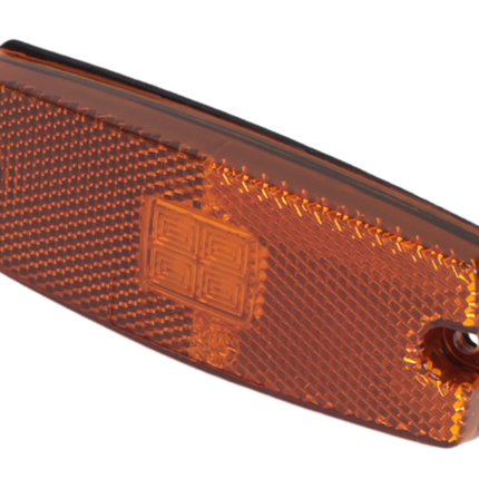 Cantonal Feu de position latéral LED - 110x44 mm - 10-30V - orange/jaune - raccordement par câble libre