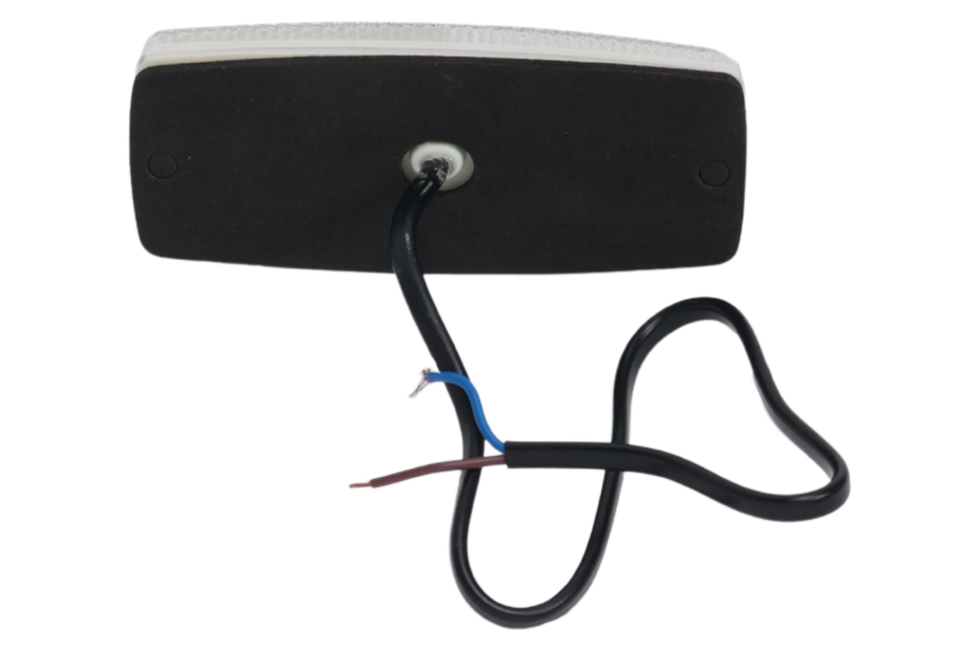 Cantonal Feu de position latéral LED - 110x44 mm - blanc - raccordement par câble libre