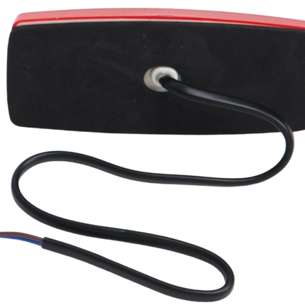Cantonal Feu de position latéral LED - 110x44 mm - rouge - raccordement par câble libre