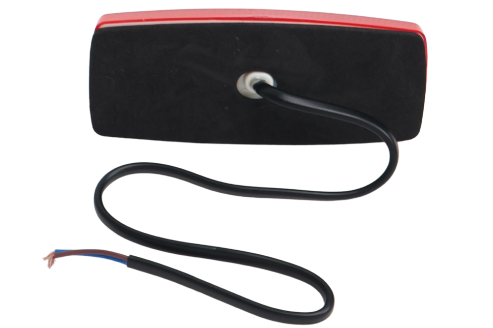 Cantonal Feu de position latéral LED - 110x44 mm - rouge - raccordement par câble libre
