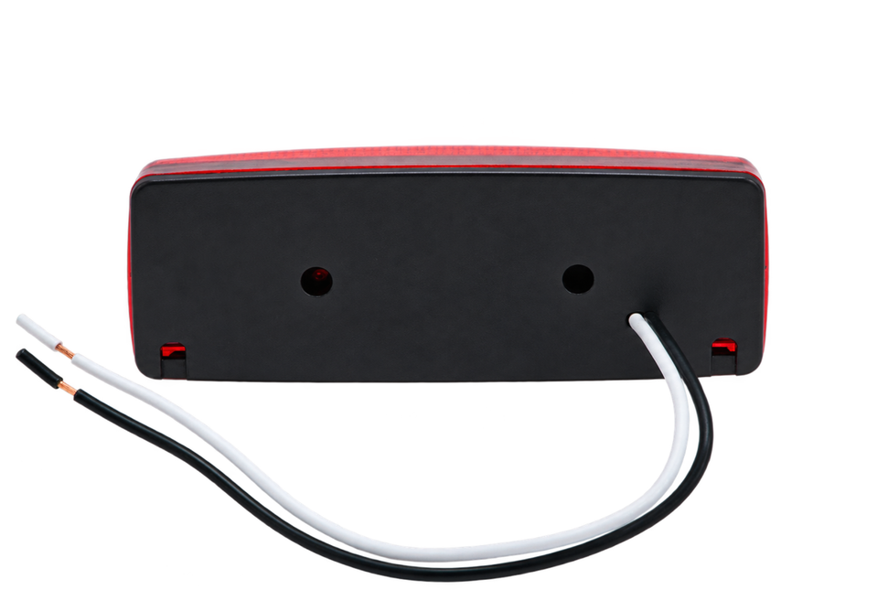 Cantonal Feu de position latéral rouge LED 112x40 mm