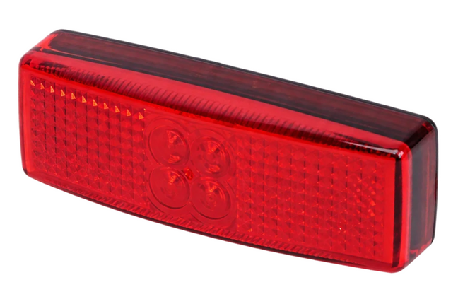 Cantonal Feu de position latéral rouge LED 112x40 mm