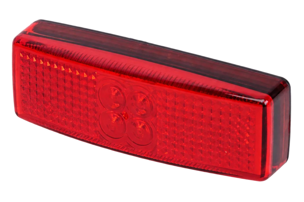 Cantonal Feu de position latéral rouge LED 112x40 mm