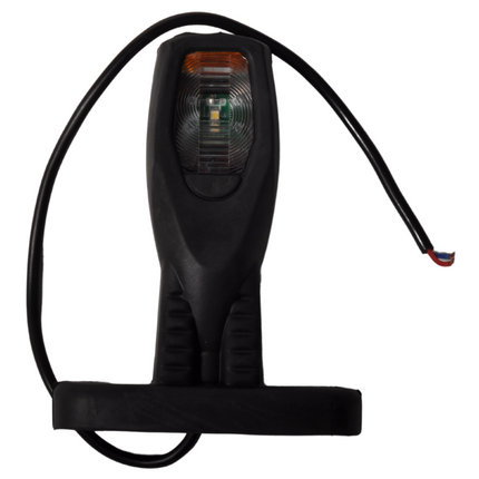 Cantonal Feu de position LED utilisable à gauche & à droite blanc/orange/rouge