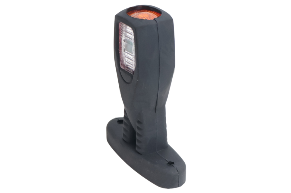 Cantonal Feu de position LED utilisable à gauche & à droite blanc/orange/rouge