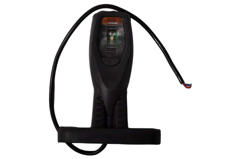 Cantonal Feu de position LED utilisable à gauche & à droite rouge/orange/blanc