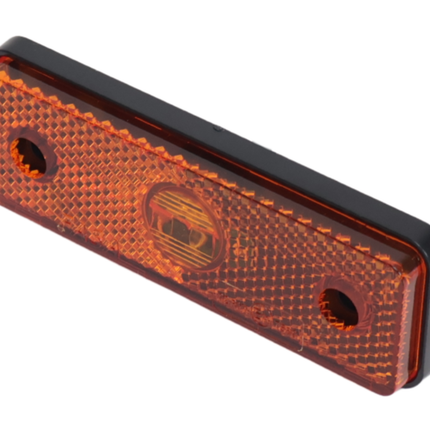 Cantonal Feu de position orange/jaune 100x34,5x11,5 mm - câble 2 fils de 10 cm inclus