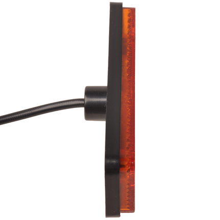 Cantonal Feu de position orange/jaune 100x34,5x11,5 mm - câble 2 fils de 10 cm inclus