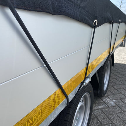 Cantonal Filet de remorque - 450x250 cm - élastique tout autour - résistant aux UV - fin maillé