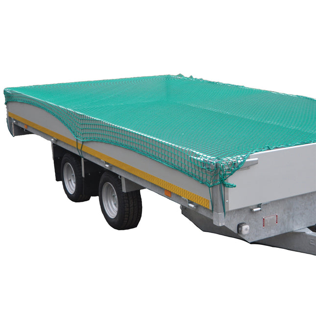 Cantonal Filet de remorque Premium - 370x250 cm - filet maillé - incluant un bord élastique - résistant aux UV