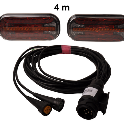 Cantonal Fristom FT-230 - Kit d'éclairage LED - 13 broches - incluant des clignotants dynamiques - choisissez le câble principal souhaité