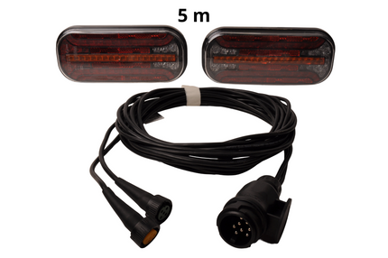 Cantonal Fristom FT-230 - Kit d'éclairage LED - 13 broches - incluant des clignotants dynamiques - choisissez le câble principal souhaité