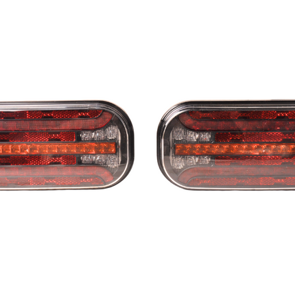Cantonal Fristom FT-230 - kit d'éclairage LED avec éclairage de largeur - 13 broches - incluant clignotants dynamiques - choisissez le câble principal souhaité