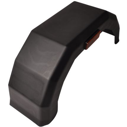 Cantonal Garde boue 10 pouces - 610x150x250 mm - avec réflecteur latéral