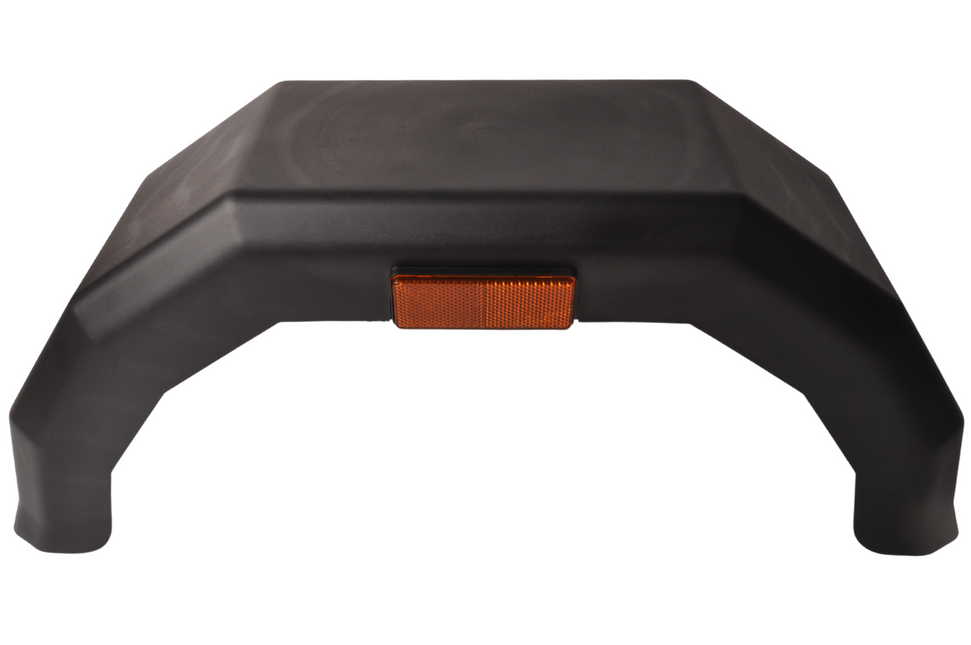 Cantonal Garde boue 10 pouces - 610x150x250 mm - avec réflecteur latéral