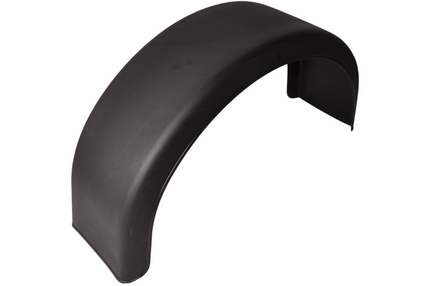 Cantonal Garde boue 13 pouces - 700x200x375 mm - rond des deux côtés