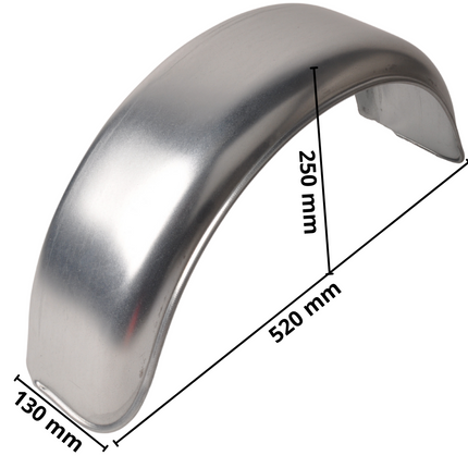 Cantonal Garde boue 8 pouces - 520x130x250 mm