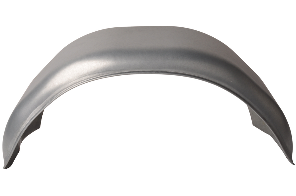 Cantonal Garde boue galvanisé 10 pouces 590x160x280 mm