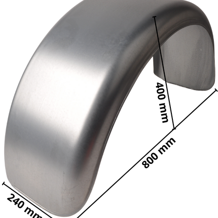 Cantonal Garde boue Métal 14/15 pouces 800x240x400 mm