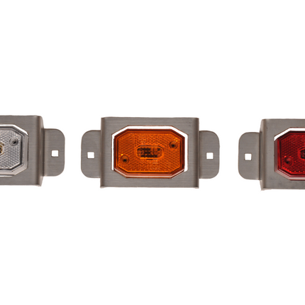 Cantonal Grille de Protection Aspöck Flexipoint - Compatible avec feux arrière Flexipoint - Inox - 130x64x27 mm