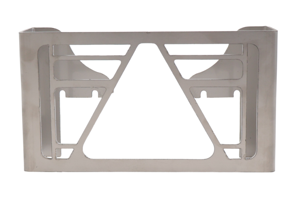 Cantonal Grille de protection Multiled 4 - 253x141x63,7 mm - avec triangle libre - matériau en acier inoxydable