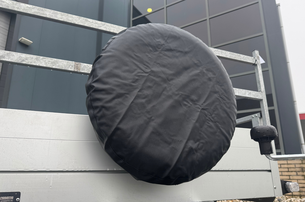 Cantonal Housse de roue de secours noire - 13 pouces - Ø58x21 cm