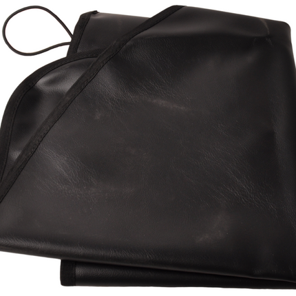 Cantonal Housse de timon noire 87x55 cm – matériau PU – avec élastique
