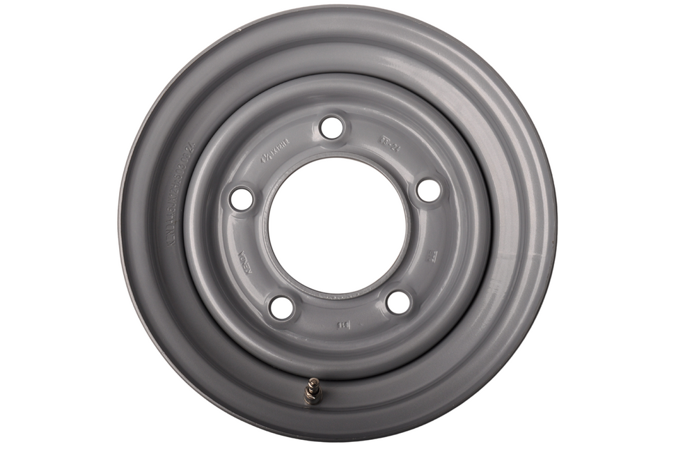 Cantonal Jante de remorque 12 pouces - 4.5Jx12 - entraxe : 5x165,1 - capacité de charge : 900 kg - diamètre de moyeu : 114,5 mm - ET0