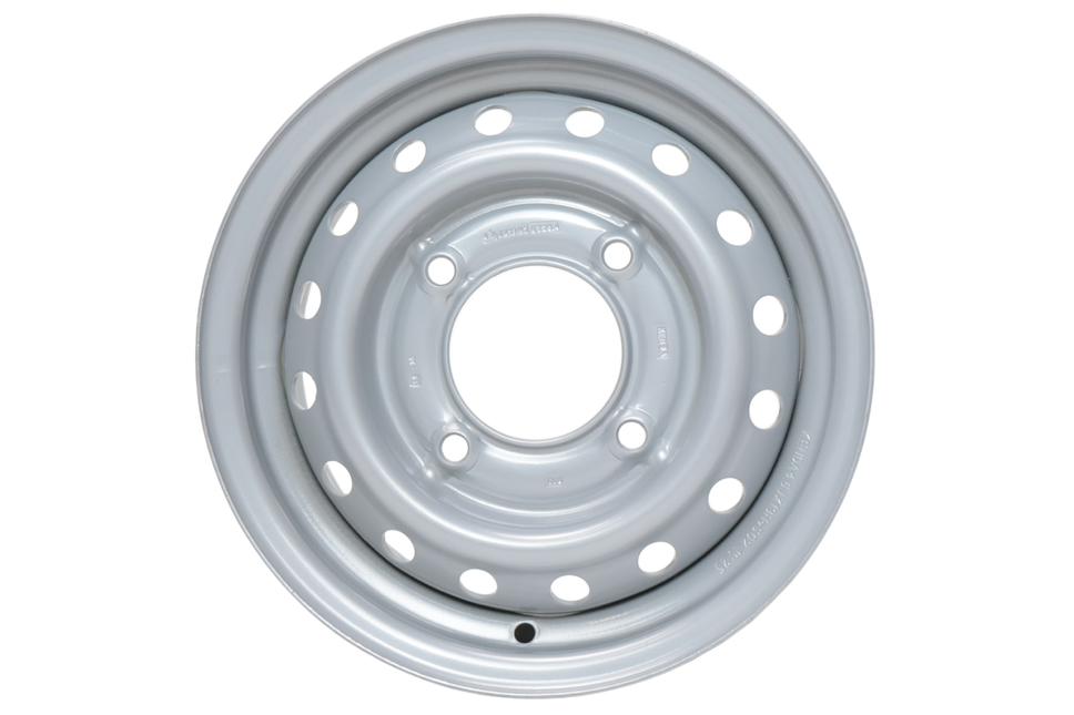 Cantonal Jante de remorque 13 pouces - 4.5Jx13 - entraxe : 4x139,7 - capacité de charge : 765 kg - diamètre de moyeu : 95,5 mm - ET25.4