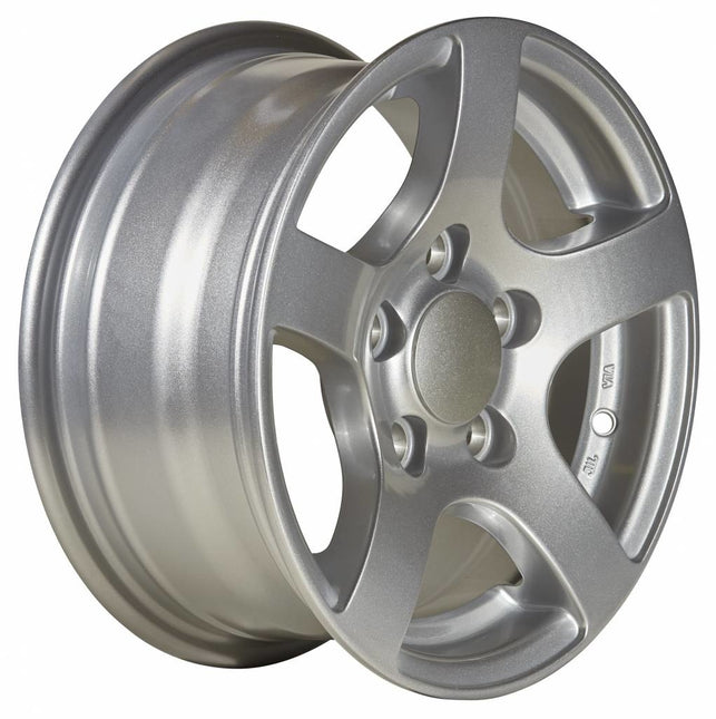Cantonal Jante Jante 14 pouces pour Remorque - 5.5Jx14 (5x112) 900 kg - ET30 - argenté