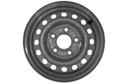 Cantonal Jante simple 13 pouces pour Remorque - 4.50Jx13 (5x112) 625 kg - ET30