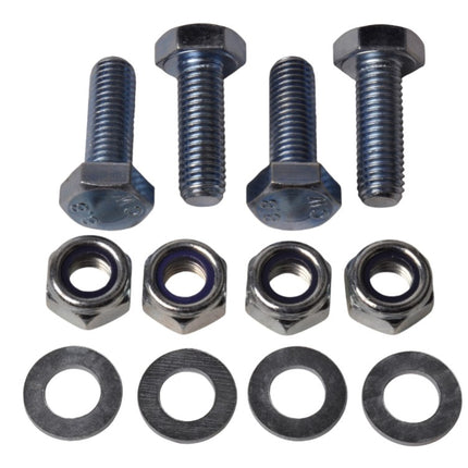 Cantonal Jeu complet avec pied de support en acier et pince - diamètre du tube 48 mm - matériel de montage inclus