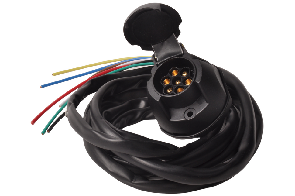 Cantonal Jeu de câbles complet pour l'attelage de remorque (7 pôles)