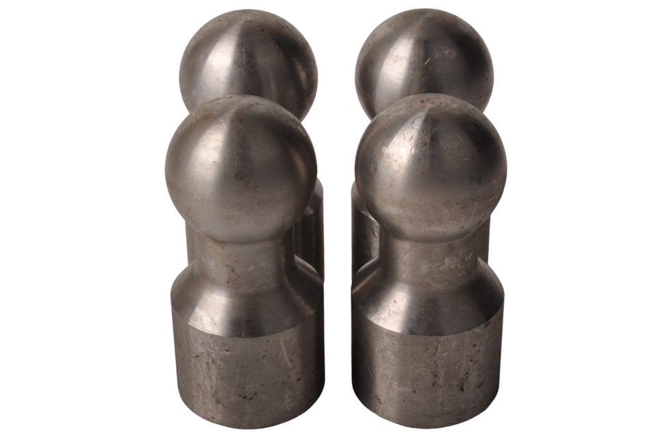 Cantonal Jeu de charnières de basculement pour benne à 3 côtés